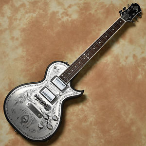 Zemaitis A24 MF ACE & EIGHTS BK (Antanus / Metal Front) New  w/ Hard case