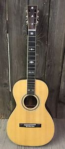 1900s pre war Harwood Vintage Flat Top Acoustic Guitar 1920s 1930s USA NYC
