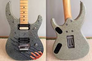Killer Fascist Grave Stone Men Rare E-Guitar Free Shipping