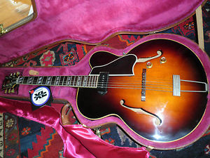 Vintage 17" 1954 Gibson L-7C with P90 pickup Campellone restoration ex. Cond.