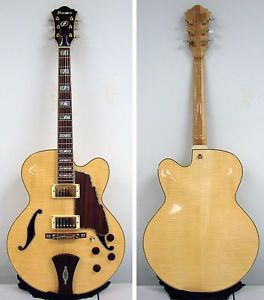 Ibanez Artcore Custom AF105NT Archtop Electric Guitar Exc. Cond w/case & Extras!
