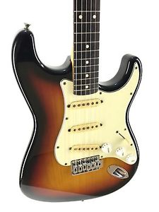 Fender Stratocaster, ’62, 3 Tone Sunburst, 1999, USA Texas Pickups