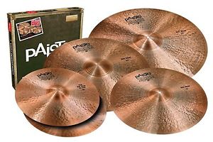 Paiste 2002 Big Beat Bonus Cymbal Set w-Free 18