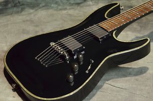 SCHECTER AD-C1-HR Black HELLRAISER w/EMG P.U Free Shipping From Japan #A182