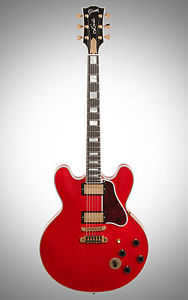 Gibson B.B. King Lucille Cherry - Halbresonanz Gitarre inkl. Koffer