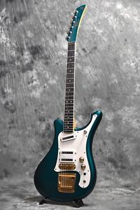 YAMAHA SG-7 20th Anniversary Candy Blue guitar w/Hard case/456