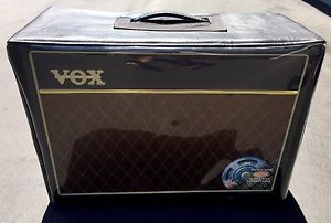 Vox AC15C1X 15 watt Guitar Tube Amp- Blue ALNICO Speaker & Custom Leather Cover!