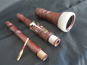 Copy Germany style Baroque style wood oboe,palisander wood  A-415HZ
