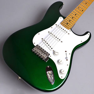 Used HISTORY SH-SV/M Green Stratocaster Fujigen made In Japan Vanzandt