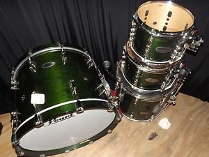 Pearl Reference Pure 4Piece Drum Set Transparent Green New [MA 496