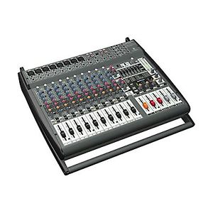 Behringer PMP4000 1600-Watt 16-Channel Powered Mixer Multi-FX Processor and FBQ