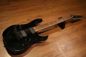 Ibanez RG7621 1999 Black Made in Japan E-Guitar Basswood Body Free Shipping