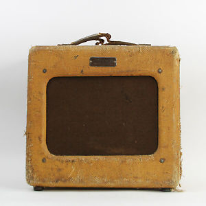 Vintage 1948 Fender Princeton Tweed TV Front First Year!