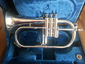 Yamaha YFH-731 Flugelhorn w/ Case and MP Amazing Condition! Made in Japan