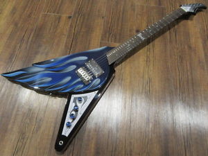 2017 EDWARDS FLYING NIGHTHAWK LF Flying V Type *NEW* W/Gig Bag FREE SHIPPING