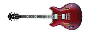 Ibanez AS73TCRL Left-Handed Artcore AS Semi Hollow Electric Guitar Transparen...