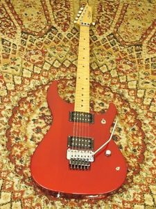 Killer KG-FASCIST Delicious Red Good Condition Ash Body E-Guitar Free Shipping