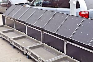 EAW SM-500 Stage Monitors w/ Road Case (Pair)