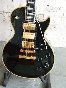 1990 Gibson Les Paul Custom BLACK BEAUTY ~~MINT~ 1990s Electric Guitar with Case