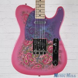 New B-Stock Fender Japan Classic '69 Pink Paisley Floral Telecaster