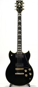 YAMAHA SBG-2000 Black guitar w/Hard case/456