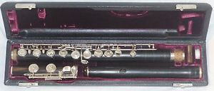 Vintage Boehm Style Carl Fischer Wood Flute