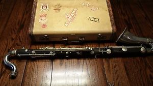 Vintage Leblanc Noblet Bass Clarinet   Wood 1950's