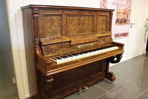 Wiesner Klavier, Wurzelholz, generalüberholt,vom Klavierbaumeister
