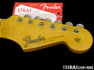 Fender Custom Shop Postmodern Relic Stratocaster NECK+ TUNERS Strat Maple Big C