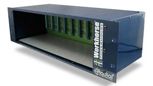 NEW Radial Workhorse Powerhouse 10-Slot 500-Series Power Supply Rack Work Horse