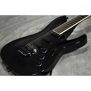 EDWARDS E-HR 3S Black Guitar USED w/Softcase USED FREE SHIPPING from Japan #I789