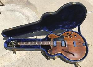 1969 Gibson ES-335 Walnut Semi Hollow Electric Guitar