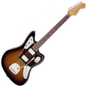 Fender Kurt Cobain Jaguar NOS Electric Guitar in 3 Tone Sunburst - 0143001700
