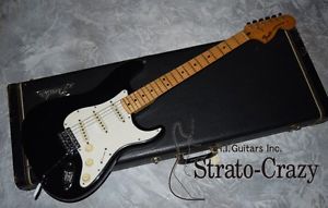Fender Stratocaster Early '75 Black Electric Guitar Free shipping