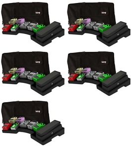 Gator G-MEGA-BONE - Mega Bone Pedal Board; w/ Carry Bag... (5-pack) Value Bundle