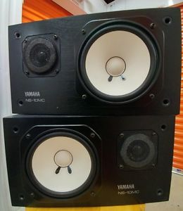 YAMAHA NS-10M RARE MC EDITION STUDIO MONITORS MATCHING SERIAL NUMBERS