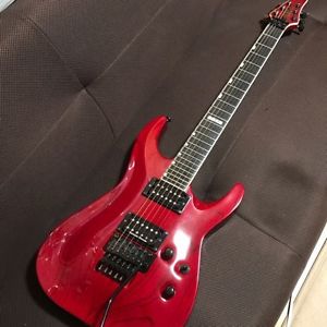 Used! ESP Japan HORIZON-Ⅱ Guitar See Thru Red Thru-neck 24f Seymour Duncan