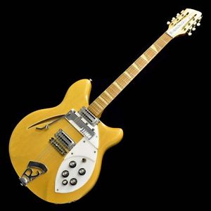 Free Shipping Vintage Rickenbacker 366/12 '67 Mapleglo Electric Guitar