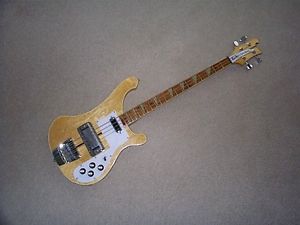 1974 Mapleglo Rickenbacker 4001 Bass with original hard shell case