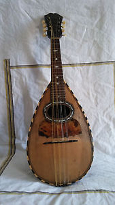 mandolino Luigi Barrolo e Figlio vintage mandolin, 曼多林 , แมนโดลิน napoli catania