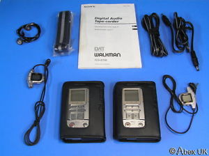 TWO Sony TCD-D100 DAT Walkman *MINT*