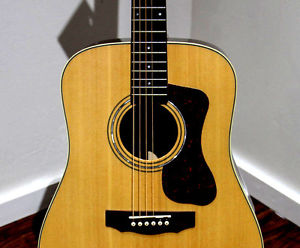 Guild D150CE Acoustic Electric EZ-Play Modified Guitar