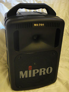 Mipro MA 708 D + CD-Player,USB,Mikro,Fernbedienung,Receiver,Hülle (NP > 1000 €)