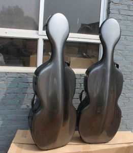 1 pcs Pure carbon fiber Case 4/4 cello case Hard Case Strong Convenient black