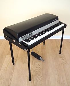 1977 Rhodes Stage 73 Mk I Vintage Electric Piano w/ Pedal, Fender Suitcase