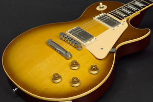 Gibson 50s Les Paul Standard Honey Burst Free Shipping From Japan #A176