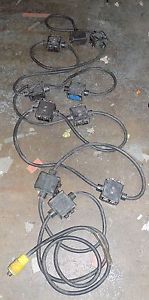 L21-20 to 10 - 20A Edison Quad Box Stringer Power Cable