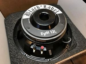 Electro-Voice EVM12L BlackLabel Zakk Wylde sign16 ohm guitar speakerset (2 pcs)