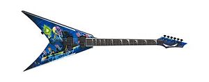 Dean V Dave Mustaine Guitar Rust In Peace with Case