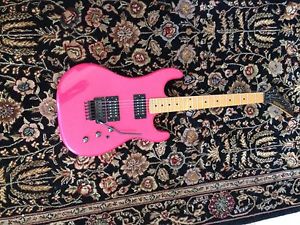 Kramer American Pacer, Pink, Floyd Rose, Good Condition